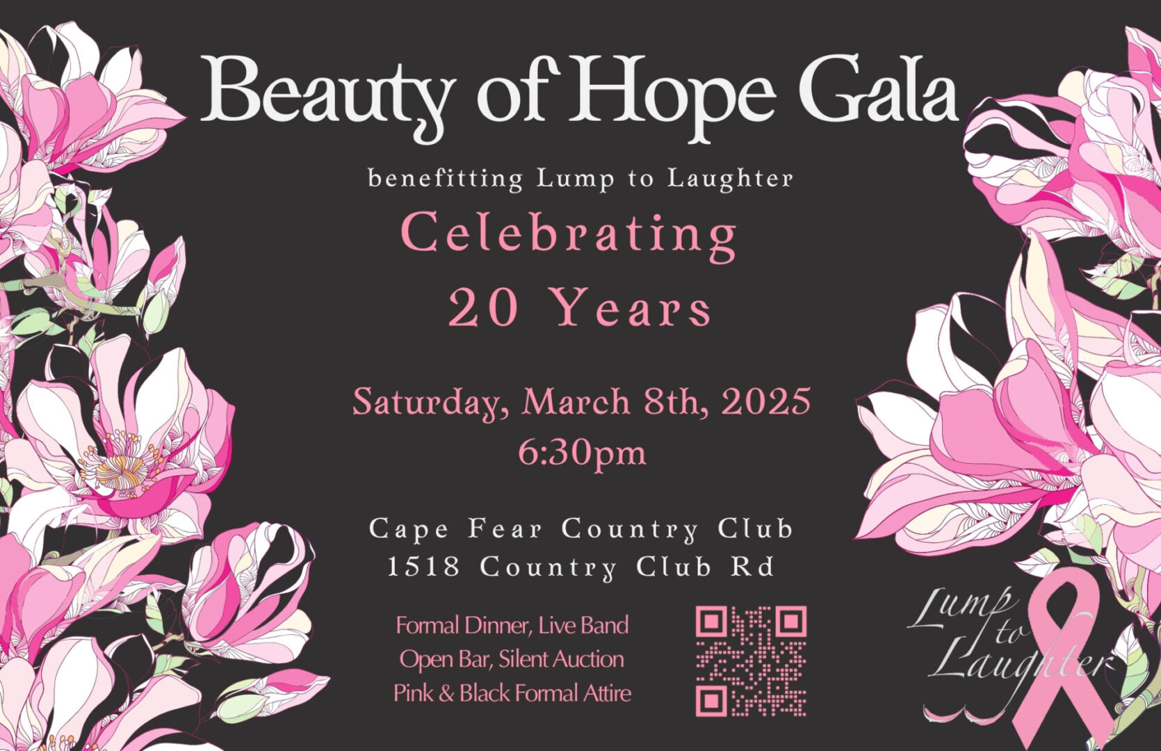 Beauty of Hope Gala Invite (8.5 x 5.5 in)